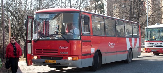 V Moravskoslezském kraji v pondlí nevyjedou idii autobus v Opav, a také dv tetiny z dvanácti set ofér firmy Veolia. To me výrazn zkomplikovat mezimstské dojídní. (Ilustraní snímek)