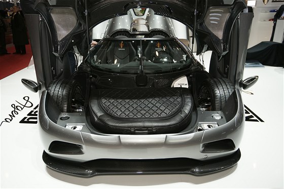 Zavazadlov prostor Koenigseggu