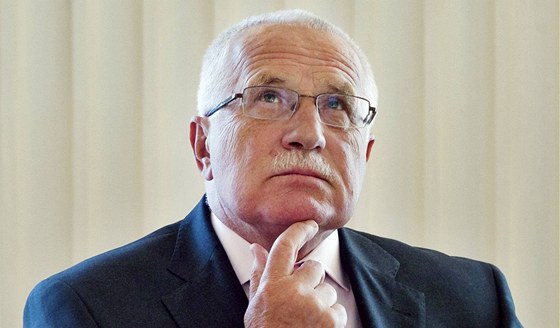 Prezident Václav Klaus.