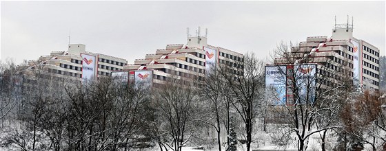 Vysokokolské koleje v Harcov.