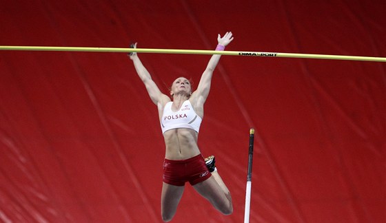 Mezi tykakami kralovala Anna Rogowská z Polska. eka Jiina Ptáníková si doskákala pro tvrté místo.