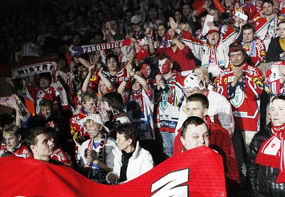 Fanouci Pardubic mají co slavit, jejich tým v play-off dál vyhrává