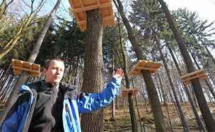 Lanový park oteveli v jihlavské zoologické zahrad letos koncem dubna.