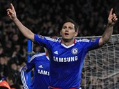 Frank Lampard z Chelsea slav gl. 
