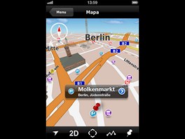 Navigace Dynavix pro iPhone