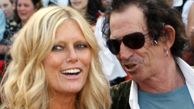 Keith Richards se svou dcerou Theodorou Keith Richards se svou dcerou Theodorou