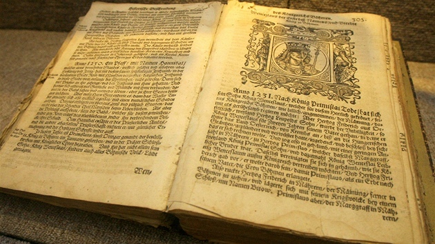 Kronika eská Václava Hájka z Liboan z roku 1590 vnovaná Jiím Stachem.