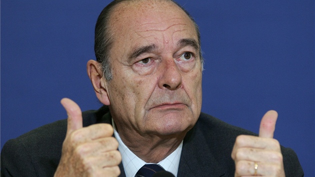 Nkdejí francouzský prezident Jacques Chirac