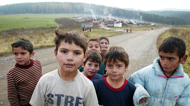 Slovensko, romská osada Letanovce 