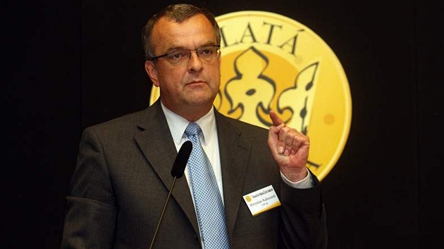 Miroslav Kalousek na konferenci Miroslav Kalousek na konferenci