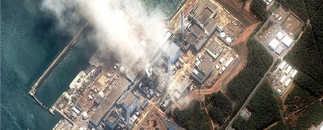 Japonská jaderná elektrárna Fukuima.