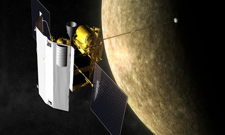 Messenger na obné dráze kolem Merkuru