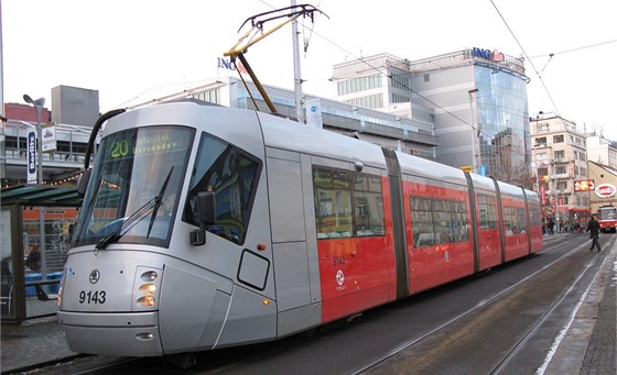 Nejvytíenjím tramvajovým uzlem v Praze je Andl.