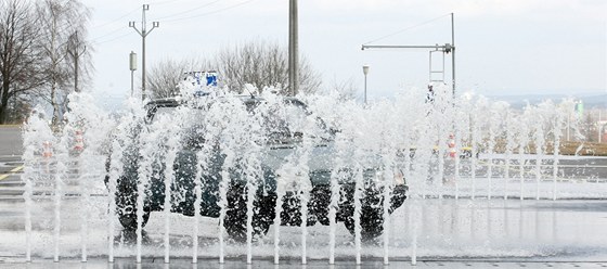 U výpadovky na Pelhimov v Jihlav funguje cviný areál, kde si budou moci potrestaní idii 