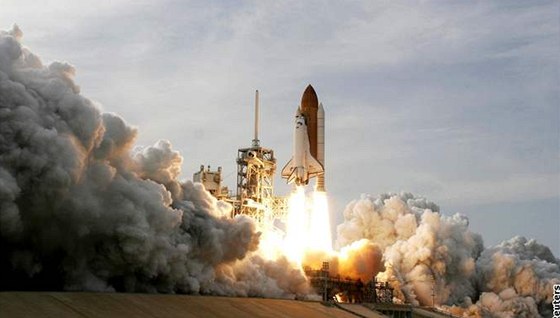 Start raketoplánu Endeavour (16. ervence 2009)