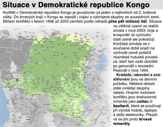 Situace v Demokratick republice Kongo
