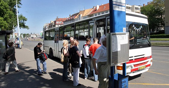 V Tebíi se chystají velké zmny v autobudové doprav. Ilustraní snímek