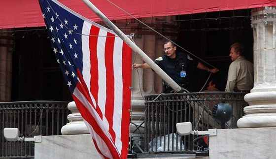 Vlajky na Wall Street