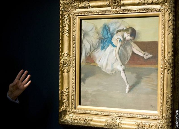 Edgar Degas - Odpoívající tanenice