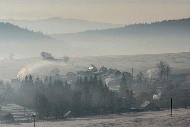 Inverze a smog se projevují i na zdraví lidí. Ilustraní foto.