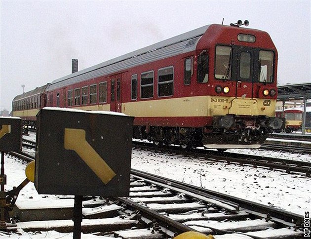 Osobním vlakm bude éfovat Moravec. Ilustraní foto