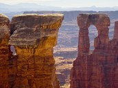 Nrodn park Canyonlands v americkm Utahu