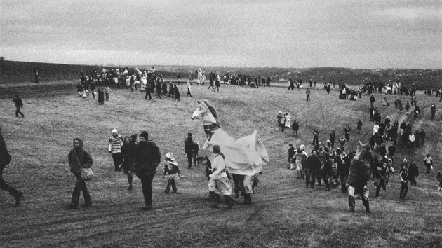 Z výstavy a knihy Markéty Luskaové O smrti, o koních a jiných lidech