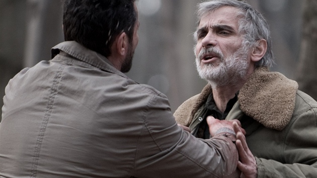 Z natáčení filmu Vendeta Z natáčení filmu Vendeta
