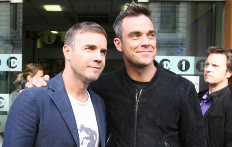 Robbie Williams a Gary Barlow