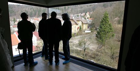 Interiry rezidence Triplex v Karlovch Varech.