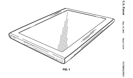 Pihláka prmyslového vzoru designu tabletu Nokia