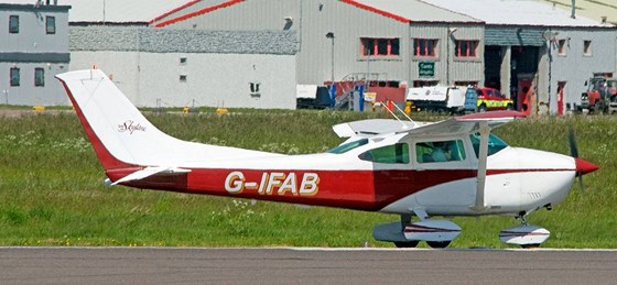 Cessna 182. Ilustraní foto