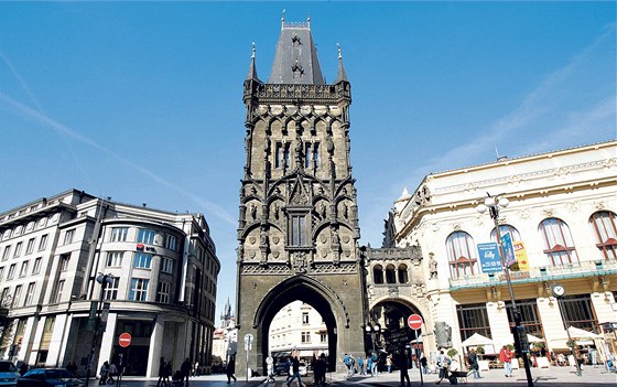 Praná brána v Praze.