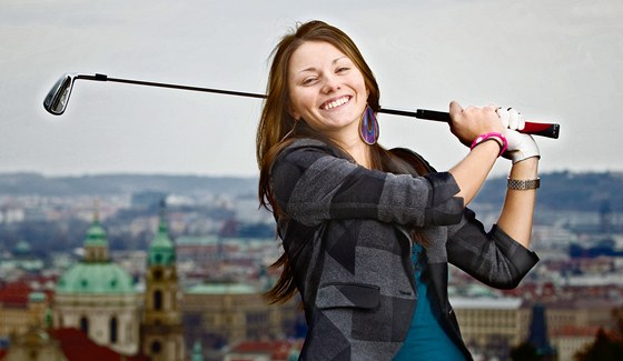 Golfistka Klára Spilková