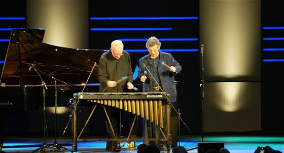 Chick Corea & Gary Burton (Burghausen, 23. bezna 2011)