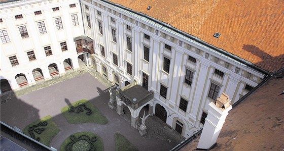 Arcibiskupský zámek v Kromíi.