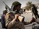 Libyjt povstalci v Rs Lanfu (27. bezna 2011)