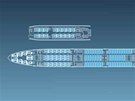 Rozloen sedadel v prvnch dodanch kusech Boeing 747-8 Intercontinental