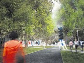 Studie nov podoby parku ve truncovch sadech v Plzni