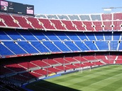 Nou Camp, pohled na tribuny