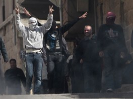 Protesty v syrskm mst Dar (23. bezna 2011)