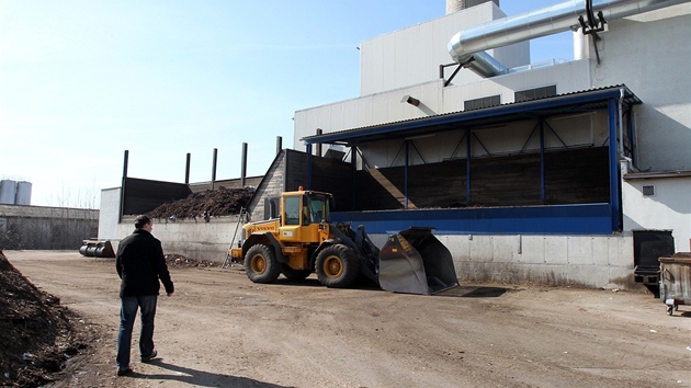 Kotelna na biomasu v Tebíi. Podobné by firma TTS chtla stavt na Ukrajin.