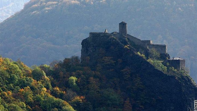 Hrad Stekov v Ústí nad Labem.