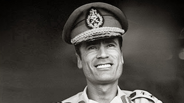 Plukovník Muammar Kadáfí na snímku z roku 1971.