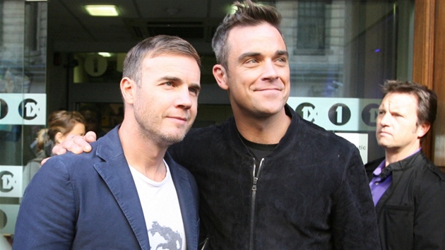 Robbie Williams a Gary Barlow