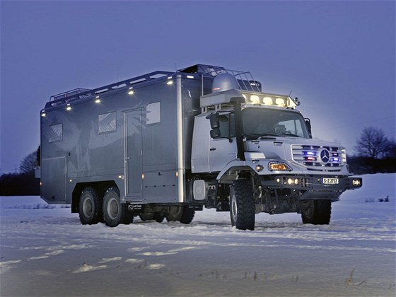 Mercedes-Benz Zetros 6x6 Mongolian Expedition Vehicle