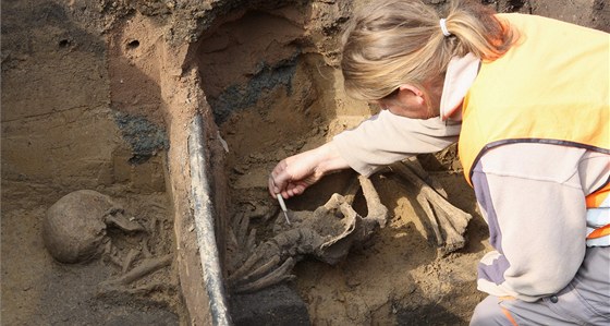 Objevená kostra stará asi 2 700 let.