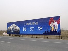 esk pavilon ze svtov vstavy Expo 2010 bude stt v centru nov vznikajcho msta Chuang-chua v n (na snmku).