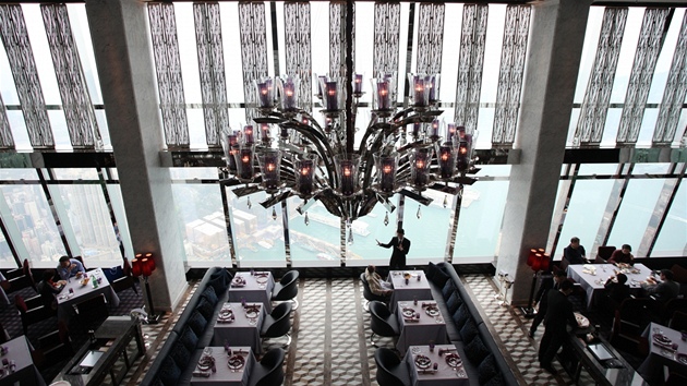 Nejvyí hotel svta - Ritz-Carlton v Hongkongu