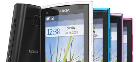 Nokia X3 - jeden z nejmeních a nejlehích telefon